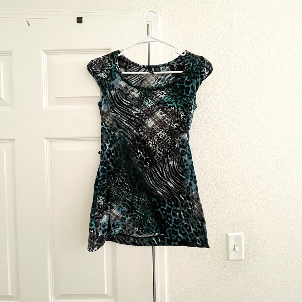 animal print vintage shirt